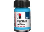 Marabou 11160039090 Colore Marabou "Porcelain & Glass"", Opaco, 15 Ml, Blu Chiaro"