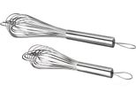 Frusta In Acciaio Inox 25 Cm