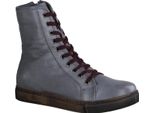 Andrea Conti 0342964-13 Stivali Da Donna, Foderati, In Pelle, Antracite/Bordeaux - Scarpe Da Donna, Top Trend, Grigio, Pelle