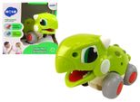Dinosauro Su Ruote Figura Verde