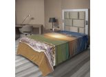 Abakuhaus Lenzuolo Tramonto, Fotografia Romantica Tramonto Riflesso Sul Mare Cristallino, Lenzuolo Superiore Morbido E Confortevole Per Un Letto Decorativo 1 Pezzo 260 Cm X 168 Cm, Multicolore
