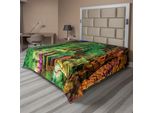 Abakuhaus Lenzuolo Colorato, Tema Formazioni Rocciose Dai Colori Dell'arcobaleno, Bellezze Naturali, Composizione Foto Pastorale, Lenzuolo Morbido E Confortevole Per Un Letto Decorativo, 1 Pezzo, 244 Cm X 205 Cm, Multicolore