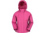 Mountain Warehouse - Giacca "Shelly"", Impermeabile Per Bambini MW1293 (128) (Rosso Bacca)"