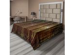 Abakuhaus Lenzuolo Wald, Rotholz Wald In California Usa Natura All'aperto Paesaggio Bosco Parco, Lenzuolo Morbido E Confortevole Per Un Letto Decorativo 1 Pezzo 244 Cm X 205 Cm, Redwood Giallo Verde