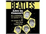 The Beatles - Magnete Da Frigo "Live In Concert"" RO6131 (Taglia Unica) (Nero/Giallo/Bianco)"