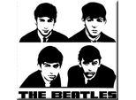 The Beatles - Magnete Da Frigo, Ritratto RO6144 (Taglia Unica) (Bianco/Nero)
