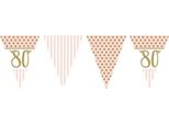 Creative Party - Bandiera - Bandiere, 80° SG26698 (Taglia Unica) (Rosa/Oro)