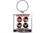 The Beatles - Stampa Fotografica Portachiavi "1962 Performing Live"" RO6122 (Taglia Unica) (Bianco/Arancione/Nero)"