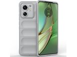 Custodia Per Motorola Edge 40 Custodia Protettiva In Silicone Tpu Morbido Antiurto Grigio