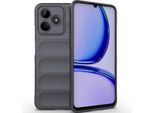 Custodia Per Realme C53 Custodia Protettiva In Silicone Tpu Morbido Antiurto Grigio Scuro