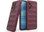 Custodia Per Realme GT2 Custodia Protettiva In Silicone Tpu Morbido Antiurto Borgogna