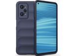 Custodia Per Realme GT2 Custodia Protettiva In Silicone Tpu Morbido Antiurto Blu Scuro