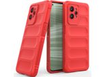 Custodia Per Realme GT2 Pro Custodia Protettiva In Silicone Tpu Morbido Antiurto Rosso