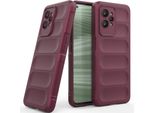 Custodia Per Realme GT2 Pro Custodia Protettiva In Silicone Tpu Morbido Antiurto Borgogna