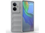 Custodia Per Vivo V29 Lite 5G / Vivo Y78+ Custodia Protettiva In Silicone Tpu Morbido Antiurto Grigio