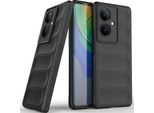 Custodia Per Vivo V29 Lite 5G / Vivo Y78+ Custodia Protettiva In Silicone Tpu Morbido Antiurto Nero
