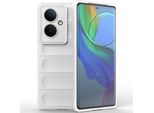 Custodia Per Vivo V29 Lite 5G / Vivo Y78+ Custodia Protettiva In Silicone Tpu Morbido Antiurto Bianco