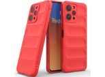Custodia Per Xiaomi Redmi 12 4G Custodia Protettiva In Silicone Tpu Morbido Antiurto Rosso