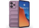 Custodia Per Xiaomi Redmi 12 5G Custodia Protettiva In Silicone Tpu Morbido Antiurto Viola