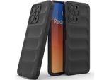 Custodia Per Xiaomi Redmi 12 4G Custodia Protettiva In Silicone Tpu Morbido Antiurto Nero