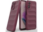 Custodia Per Xiaomi Redmi Note 12S Custodia Protettiva In Silicone Tpu Morbido Antiurto Borgogna