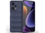 Custodia Per Xiaomi Redmi Note 12 Turbo Custodia Protettiva In Silicone Tpu Morbido Antiurto Blu Scuro