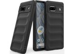 Custodia Per Google Pixel 7A Custodia Protettiva In Silicone Tpu Morbido Antiurto Nero