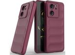 Custodia Per Xiaomi 13T / 13T Pro / Redmi K60 Custodia Protettiva Ultra Morbida In Silicone Tpu Antiurto Borgogna