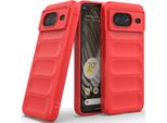 Custodia Per Google Pixel 8 Custodia Protettiva In Silicone Tpu Morbido Antiurto Rosso