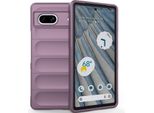 Custodia Per Google Pixel 7A Custodia Protettiva In Silicone Tpu Morbido Antiurto Viola