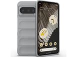 Custodia Per Google Pixel 8 Pro Custodia Protettiva In Silicone Tpu Morbido Antiurto Grigio