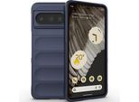 Custodia Per Google Pixel 8 Pro Custodia Protettiva In Silicone Tpu Morbido Antiurto Blu Scuro
