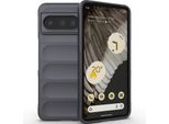 Custodia Per Google Pixel 8 Pro Custodia Protettiva In Silicone Tpu Morbido Antiurto Grigio Scuro