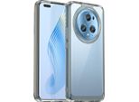 Custodia Per Honor Magic5 Pro Trasparente, Antiurto In Silicone Tpu Protettiva Grigio