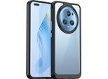 Custodia Per Honor Magic5 Pro Trasparente, Protettiva In Silicone Tpu Antiurto Nero