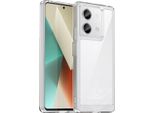 Custodia Per Xiaomi Redmi Note 13 Trasparente, Antiurto Tpu Silicone Custodia Protettiva Trasparente