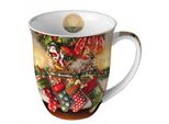 Tazza Di Calze Accanto Al Camino