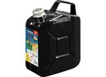 Tanica Carburante Lampa Premium In Metallo 5L Nero