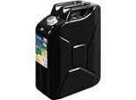 Tanica Carburante Lampa Premium In Metallo 20L Nero