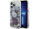Hello Kitty Hkhcp13Lhdgpht Iphone 13 Pro / 13 6.1 BiałY/Bianco Custodia Rigida Iml Kitty On Bricks Graffiti