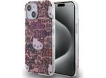 Hello Kitty Hkhcp15Shdgptp Iphone 15 / 14 / 13 6.1 RóżOwy/Pink Hardcase Iml Tags Graffiti