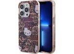 Hello Kitty Hkhcp15Lhdgptp Iphone 15 Pro 6.1 RóżOwy/Pink Hardcase Iml Tags Graffiti