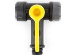 Topeak Air Pump Twinhead Testina Compatibile Con Joeblow Mountain, Nero
