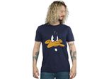 Looney Tunes - Maglietta Da Uomo BI1251 (Xxl) (Blu Navy)