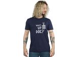 Maglietta Looney Tunes - "What's Up Doc"" Da Uomo BI1360 (3XL) (Blu Navy)"