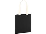 Westford Mill - Borsa "Earthaware Organic Bag For Life"", Contrasto BC5488 (Taglia Unica) (Nero/Naturale)"