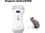 Ecografo Veterinario Portatile A Colori Doppler Doppia Testa Sonda Cane, Gatto, Pecora, Cavallo, Mucca