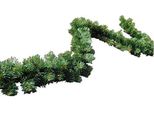 Ghirlanda Di Natale Ghirlanda Di Abete Artificiale Spessa Decorazione Di Natale Verde 300 Cm 160 Punte