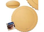 Orion Base Torta Piatto Torta In Cartone Fetta Torta Piatto Torta Oro 32 Cm