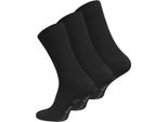 Vincezo Rosso Calze A Compressione Nere Taglia 39-42 (Confezione Da 3)